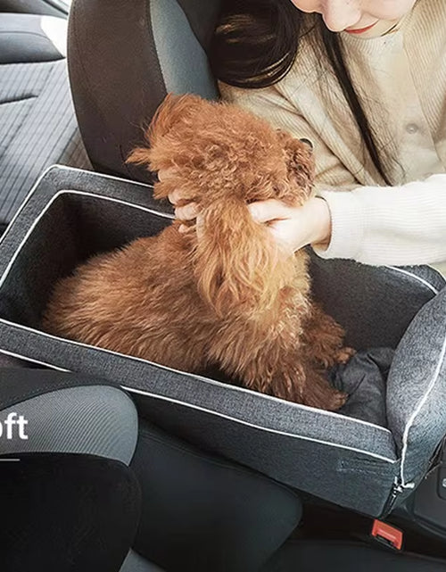 Load image into Gallery viewer, Car Central Dog Car Seat Bed Portable Dog Carrier for Small Dogs and Cats Safety Travel Bag Accessories
