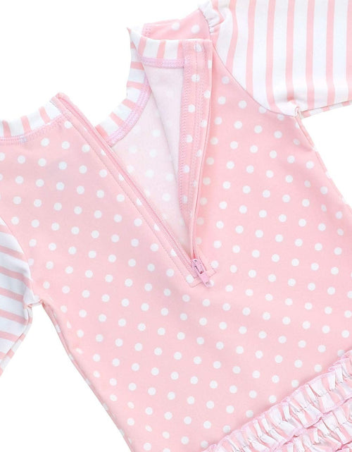 Load image into Gallery viewer, ® Baby/Toddler Girls Long Sleeve One Piece Swimsuit with UPF 50+ Sun Protection
