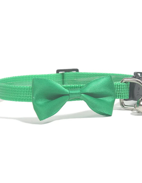 Load image into Gallery viewer, Pet Collars New Pet Bow Bell Collars Cute Cat Collars Pet Supplies Multicolor Adjustable Pet Dressing Tool Pet Accessories
