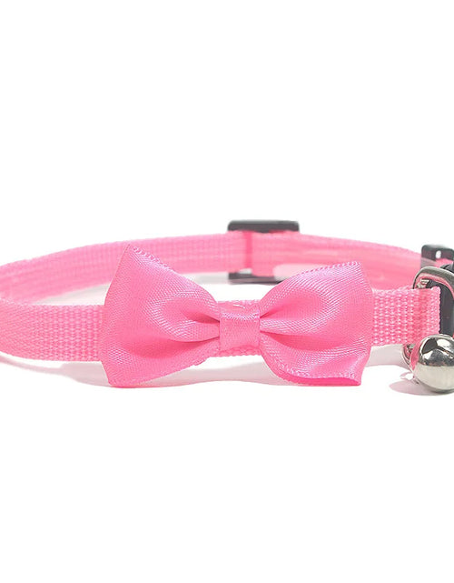 Load image into Gallery viewer, Pet Collars New Pet Bow Bell Collars Cute Cat Collars Pet Supplies Multicolor Adjustable Pet Dressing Tool Pet Accessories
