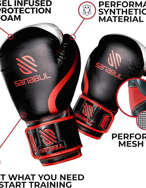 Load image into Gallery viewer, Essential Gel Boxing Kickboxing Punching Bag Gloves
