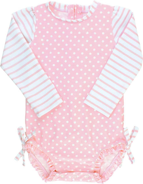 Load image into Gallery viewer, ® Baby/Toddler Girls Long Sleeve One Piece Swimsuit with UPF 50+ Sun Protection
