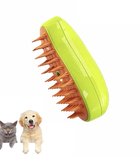 Cat Dog Steamy Brush Steam Brush Electric Sprayer for Massage Pet Grooming Tool Shedding 3 in 1 Electric Sprays Massage Combs