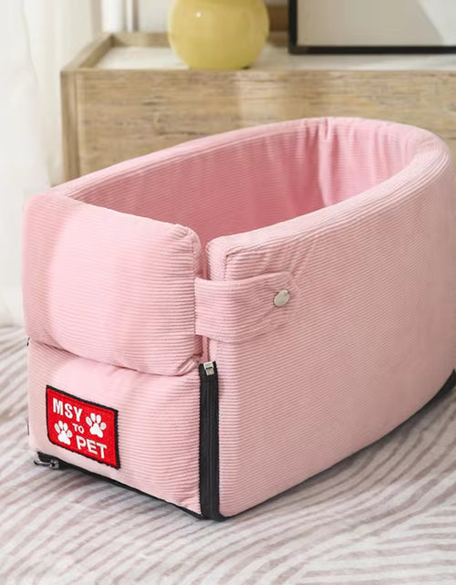 Load image into Gallery viewer, Car Central Dog Car Seat Bed Portable Dog Carrier for Small Dogs and Cats Safety Travel Bag Accessories
