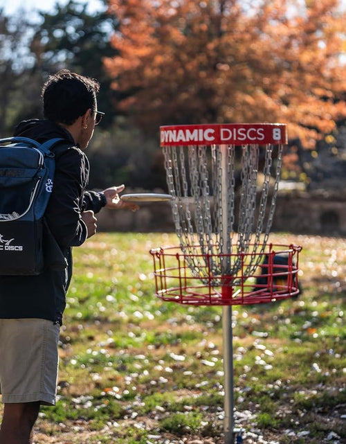 Load image into Gallery viewer, Trooper Disc Golf Backpack | Frisbee Disc Golf Bag with 18+ Disc Capacity | Introductory Disc Golf Backpack | Lightweight and Durable
