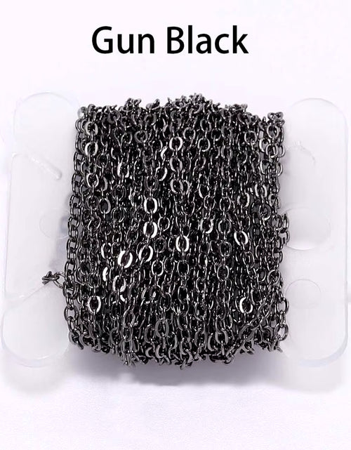 Load image into Gallery viewer, 5 M/Lot Gold/Bronze Plated Necklace Chain for Jewelry Making Findings DIY Necklace Chains Materials Handmade Supplies
